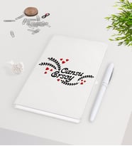 BK Gift Kişiye Özel Sevgililer Günü Beyaz Defter Kalem Seti-31