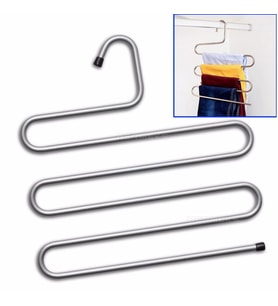 Pazariz Pantolon Askısı Metal Askı Kravat Eşarp Askısı