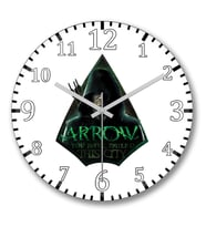 Arrow Duvar Saati Bombeli Gercek Cam