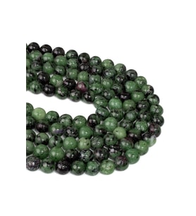 8 MM Ruby Zoisit ( Anyolit) Taşı Dizi (Karışık)