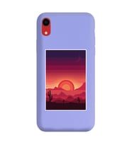 Lila Lansman Telefon Kılıfı Iphone XR