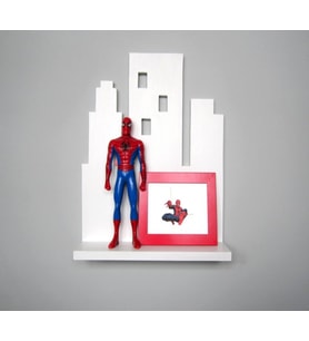 Spider lake montessori duvar rafı
