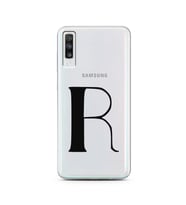 Samsung A70 Harf Tasarımlı Telefon Kılıfı R-Harfi 