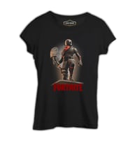 Fortnite - Horror Siyah Kadın Tshirt