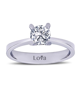 Lova F Renk 0,70 Karat Pırlanta Tektaş Yüzük - 1030057
