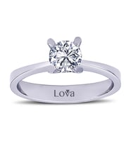 Lova F Renk 0,70 Karat Pırlanta Tektaş Yüzük - 1030057