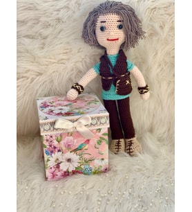 Amigurumi Dolunay (Krem)