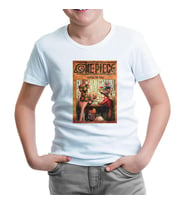 One Piece - Smile Beyaz Çocuk Tshirt