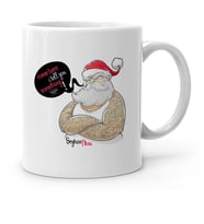 BK Gift Kişiye Özel Noel Baba Mutlu Yıllar Beyaz Kupa Bardak  5