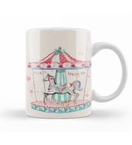 Carousel Kupa Bardak Porselen