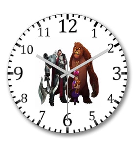 Annie E Darius League of Legends Lol Duvar Saati Bombeli Gercek C