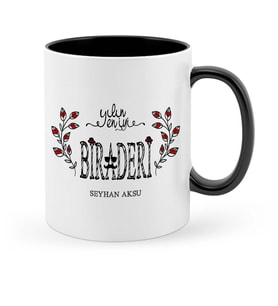 BK Gift Kişiye Özel Yılın En İyi Biraderi Siyah Kupa Bardak