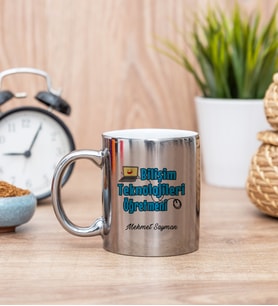 Bilişim Teknolojileri Öğretmeni Silver Kupa Bardak