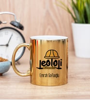 Jeoloji Mühendisi Gold Kupa Bardak
