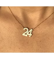 Kişiye Özel Rakam Sayı Sevgililer Günü, Anneler Günü, Doğum Günü, Yıldönümü, Hediye 925 Ayar Gümüş Kolye