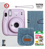 Fujifilm İnstax Mini 11 Fotoğraf Makinesi (lila set 5 )
