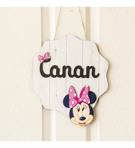 Kişiye Özel 3D Kapı Süsü Mickey Mouse