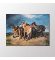 Arty Tablo Atlar Tablo (Karışık)
