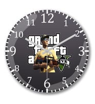 Gta  V Duvar Saati Bombeli Gercek Cam