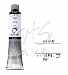 Van Gogh Yağlı Boya 200ml Seri:1 No:104 Zinc White