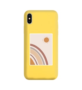 Sarı Lansman Kılıf iPhone X