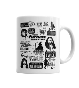 Hobbit Quotes Kupa  Bardak Porselen