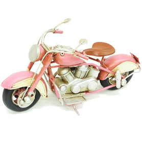 Dekoratif Metal Motosiklet