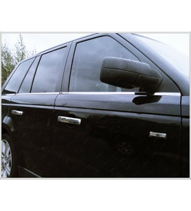 Land Rover Range Rover Sport Krom Cam Çıtası 6 prç. 2005-2010 P.Çelik