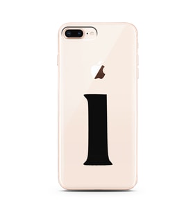 Iphone 8 Plus Harf Tasarımlı Telefon Kılıfı I-Harfi 