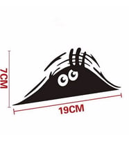 Bakan Göz Sticker Araç Yapıştırması