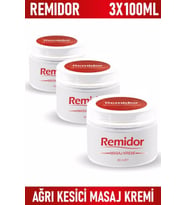 Remidor Ağrı Kesici Masaj Kremi 3'lü