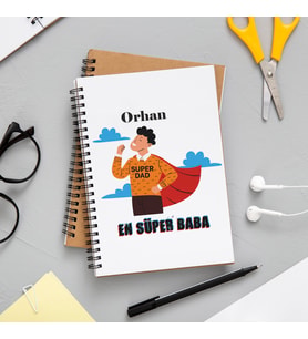 En Süper Baba Defteri Kişiye Özel