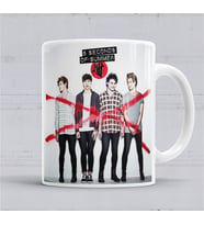 5SOS 5 Seconds Of Summer Yang Kupa Bardak Porselen