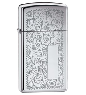 Zippo Çakmak Slim ince Bayan Venetian 1652-000074