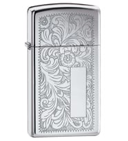 Zippo Çakmak Slim ince Bayan Venetian 1652-000074