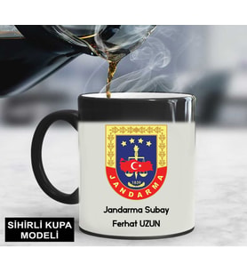 Jandarma Subay Kupa Bardağı Sihirli