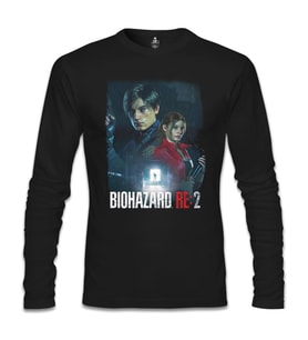 Resident Evil - Biohazard Siyah Erkek Sweatshirt
