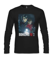 Resident Evil - Biohazard Siyah Erkek Sweatshirt