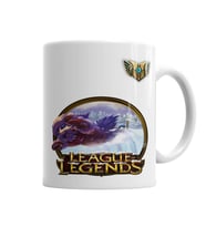 League Of Legends Gnar LoL Kupa Bardak Porselen