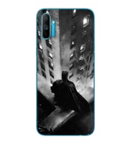 Batman Tasarım Süper Şeffaf Silikon Telefon Kılıfı Oppo Realmi C3