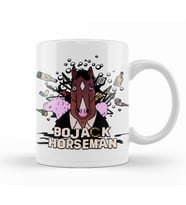 Bojack Horseman  Kupa Bardak Porselen