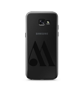 Samsung A5 (2015) Harf Tasarımlı Telefon Kılıfı M-Harfi 