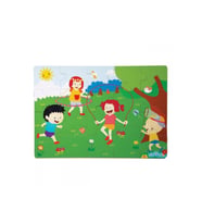 Chiva Cs-1276 Ilkbahar Ahşap Yer Puzzle EOCHİVA.1276C