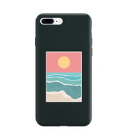 Siyah Lansman Telefon Kılıfı Iphone 8 Plus