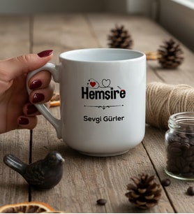 Kişiye Özel Hemşire Kupa Bardak Hemşireler Günü Hediyesi Tıp Bayramı Hediyesi