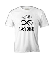And Beyond Beyaz Erkek Tshirt