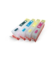 HP 655 UYUMLU Kolay Dolan Kartuşları (DOLU) 4615/ 5525/ 6625/ 3525 Uyumlu