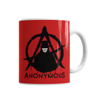 Anonymous Vfor Vendetta Kupa Bardak Porselen