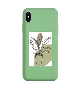 Yeşil Lansman Telefon Kılıfı Iphone XS