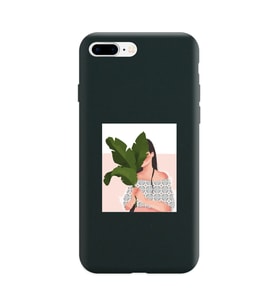 Siyah Lansman Kılıf iPhone 8 Plus